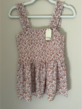 NWT S Jodifl smocked baby doll tank